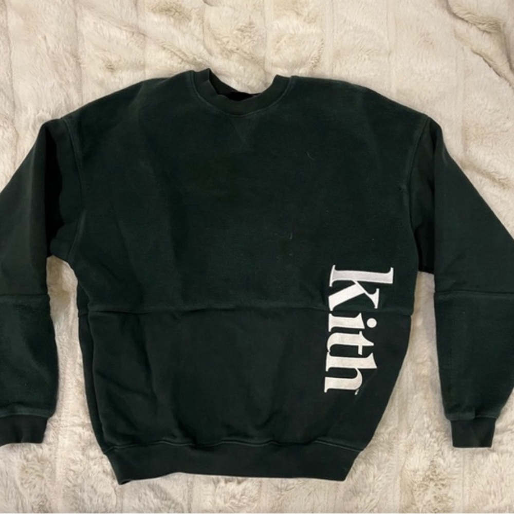 KITH Forest Green Crewneck Sweater